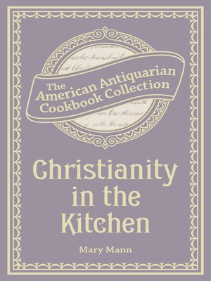 cover image of Christianity in the Kitchen